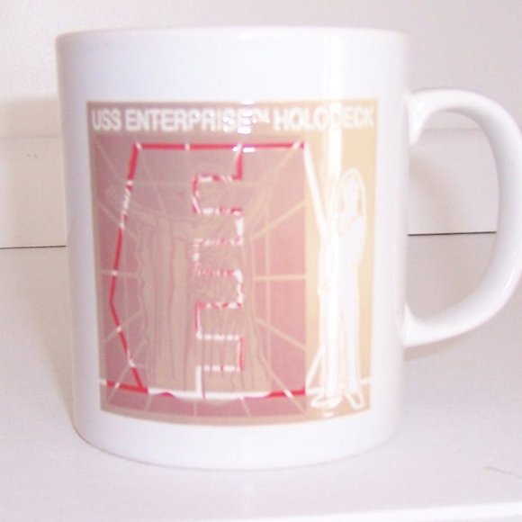Vintage 90s ST: TNG Goddess of Empathy Mug - Picture 2 of 2